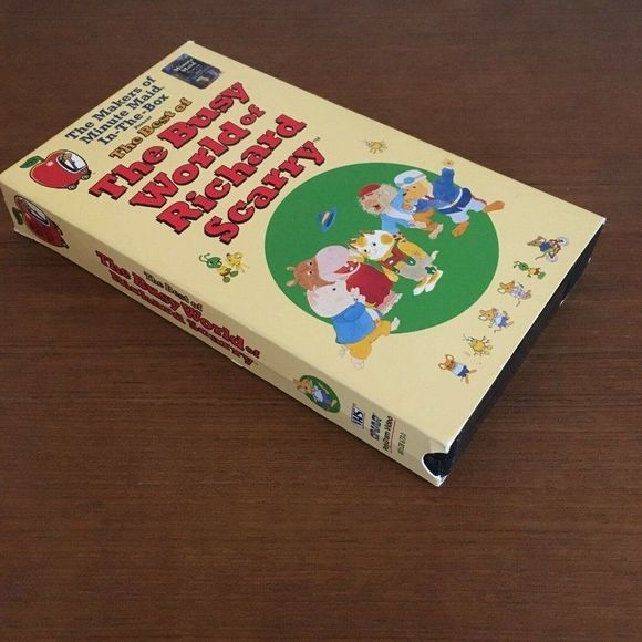 The Best of The Busy World of Richard Scarry (VHS, - Picture 2 of 4